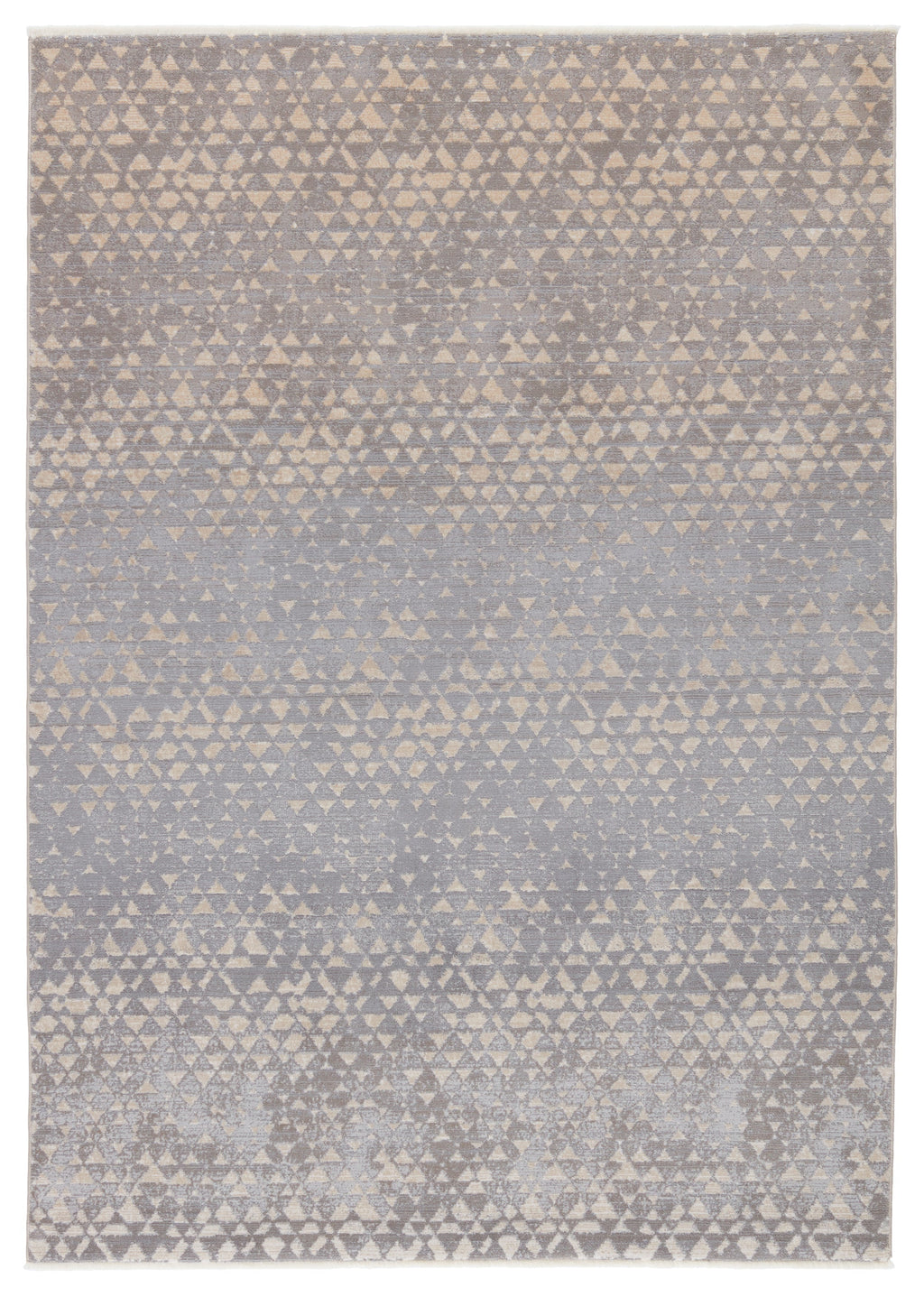 Land Sea Sky Sierra Gray & Taupe Rug by Kevin O'Brien 1