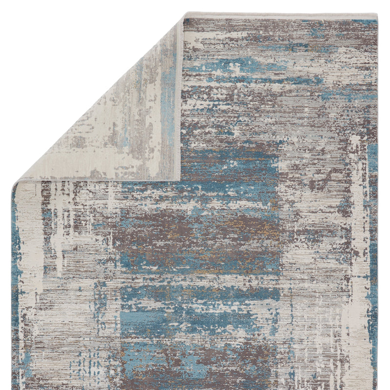 Rialto Abstract Blue & Grey Rug by Jaipur Living