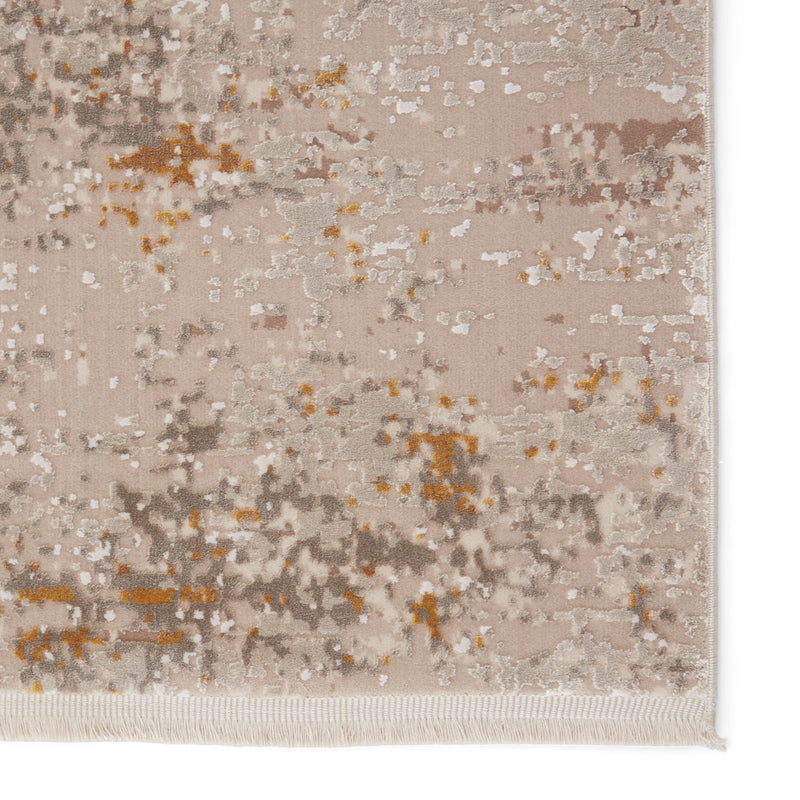 Henson Abstract Grey & Gold Rug by Jaipur Living