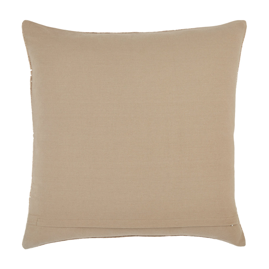 Trenton Stripes Pillow in Taupe & Cream by Jaipur Living