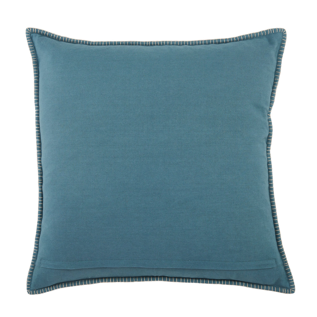 Beaufort Striped Pillow in Blue & Beige by Jaipur Living