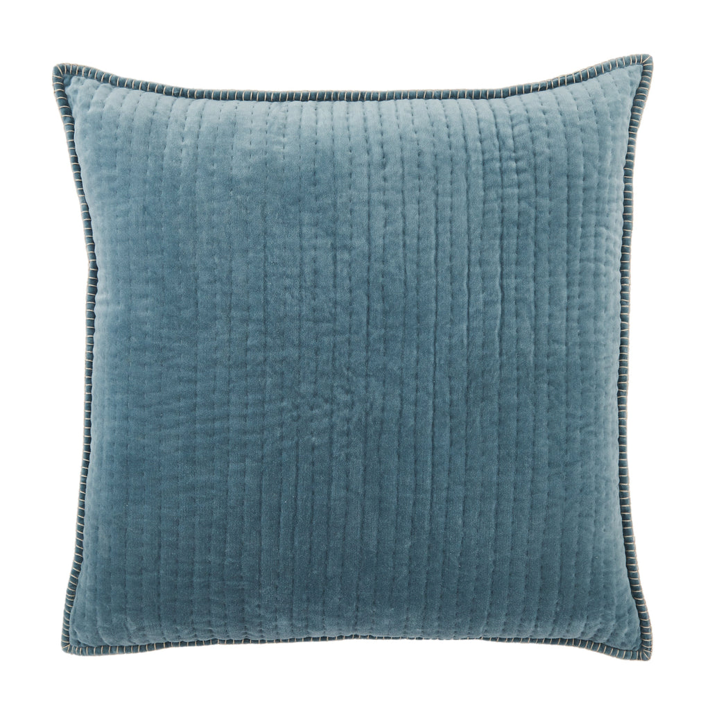 Beaufort Striped Pillow in Blue & Beige by Jaipur Living