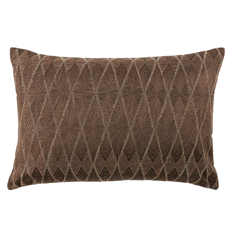 Lexington Milton Down Dark Brown Pillow 1