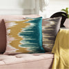 Lexi LXI-001 Woven Pillow in Mustard & Sage by Surya