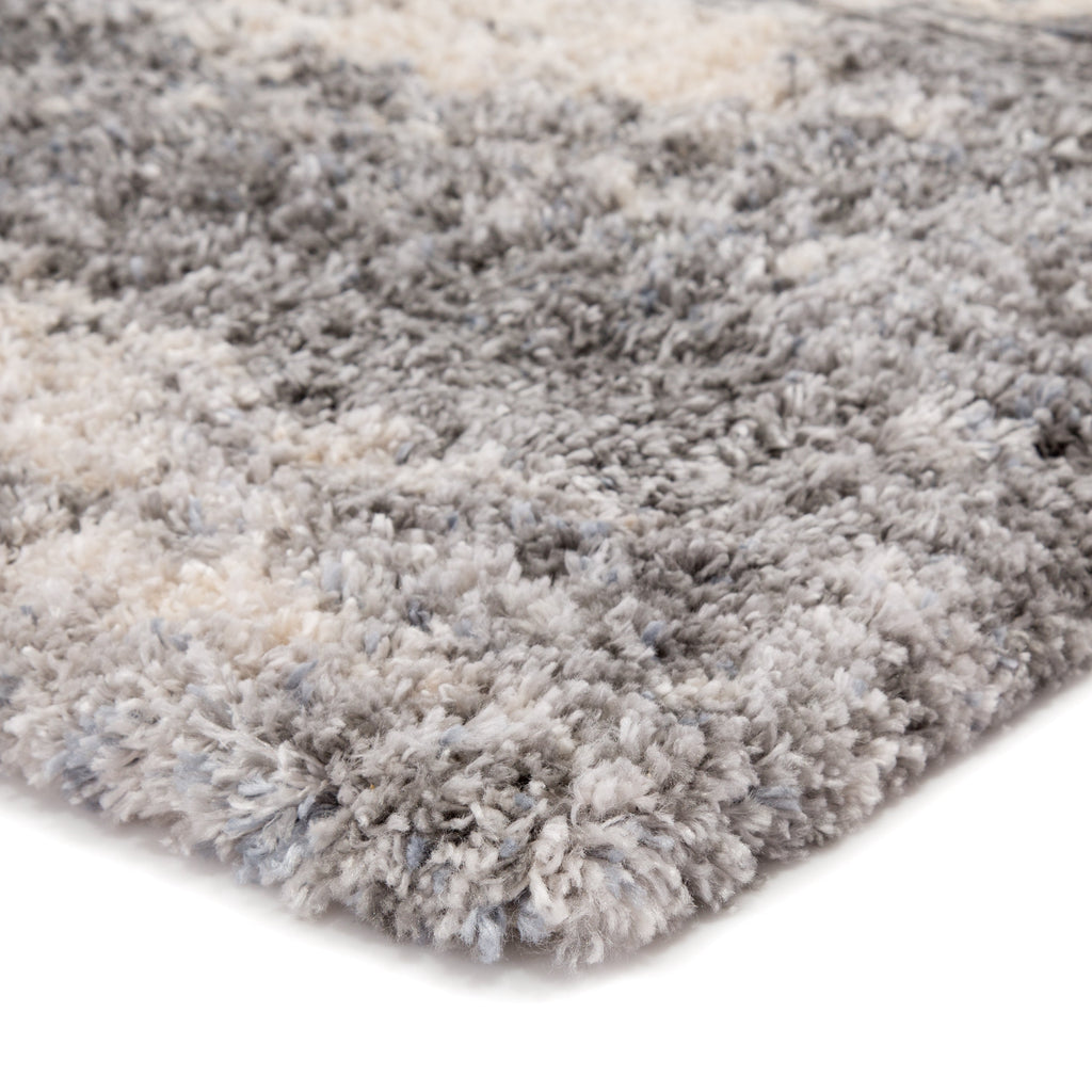 Elodie Abstract Gray & Ivory Area Rug