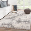 Serenade Abstract Ivory & Light Gray Area Rug