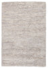 Staves Stripes Light Gray & Cream Area Rug