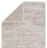 Staves Stripes Light Gray & Cream Area Rug