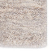 Staves Stripes Light Gray & Cream Area Rug