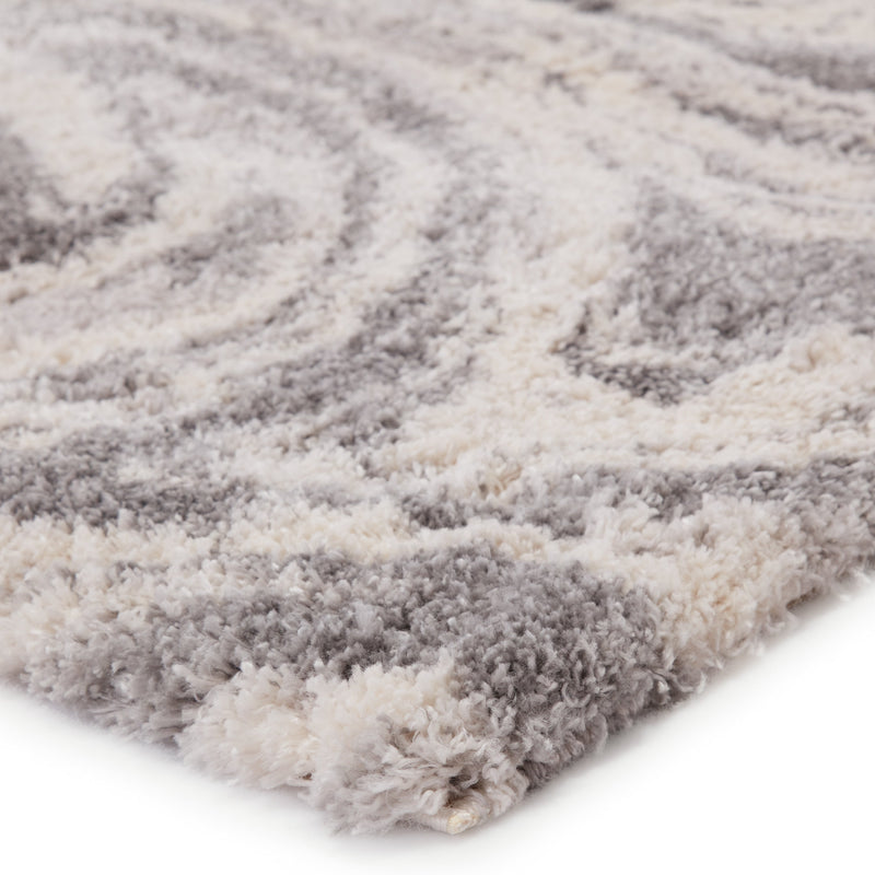 Crescendo Abstract Gray & Ivory Area Rug