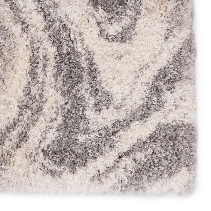 Crescendo Abstract Gray & Ivory Area Rug