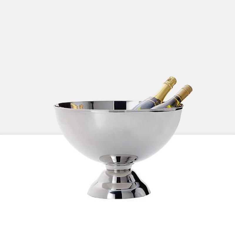 Landon Stainless Steel Punch Bowl Wine Chiller in Large