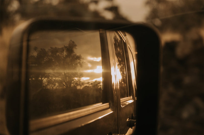 Rearview Photo Print