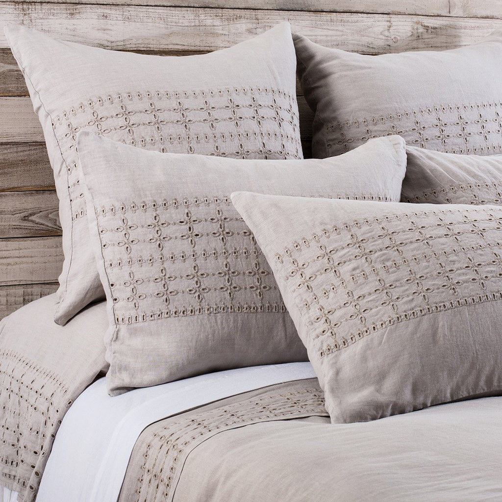 Layla Bedding in Taupe design by Pom Pom at Home