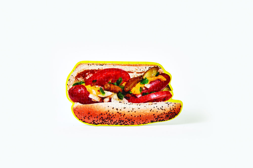 Little Puzzle Thing™ - Chicago Hot Dog design by Areaware