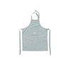 Gobi Apron Mini in White/Dusty Blue