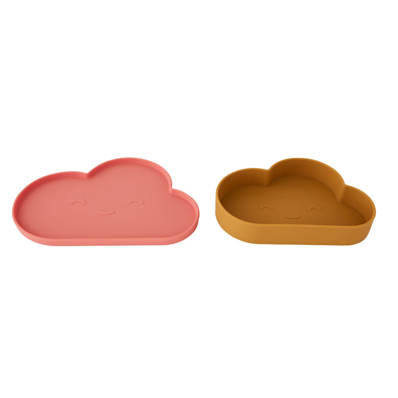 chloe cloud plate bowl light rubber coral by oyoy m107179 1