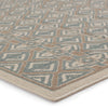 Mahaba Hazina Indoor/Outdoor Sea Green & Beige Rug 2