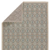 Mahaba Hazina Indoor/Outdoor Sea Green & Beige Rug 3