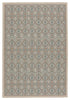 Mahaba Hazina Indoor/Outdoor Sea Green & Beige Rug 1