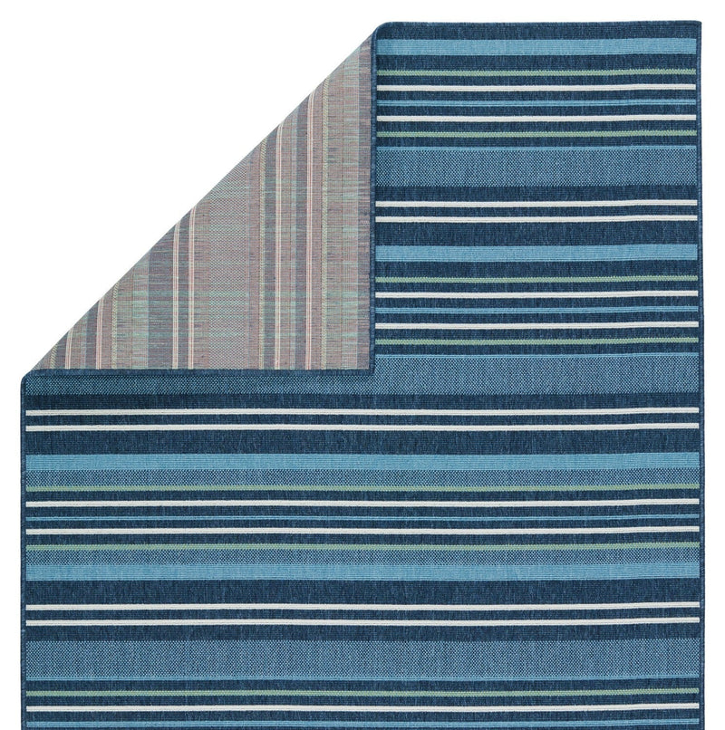 Mahaba Indoor/ Outdoor Elara Blue & Green Rug 3