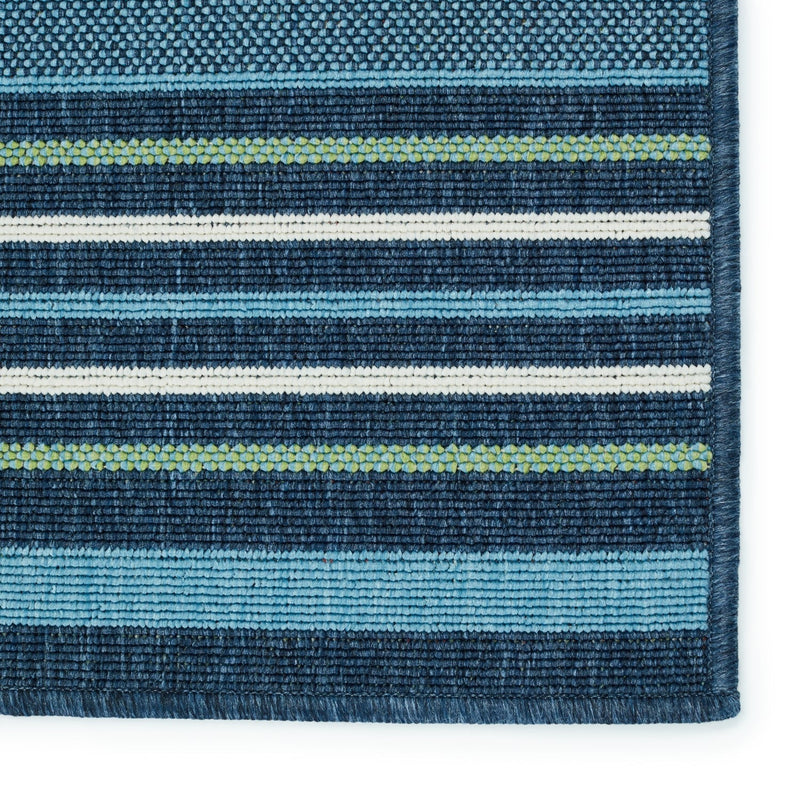 Mahaba Indoor/ Outdoor Elara Blue & Green Rug 4