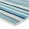 Mahaba Indoor/ Outdoor Lloria Blue & Cream Rug 2