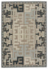 Mahaba Indoor/ Outdoor Arpino Beige & Dark Gray Rug 1