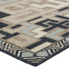 Mahaba Indoor/ Outdoor Arpino Beige & Dark Gray Rug 2