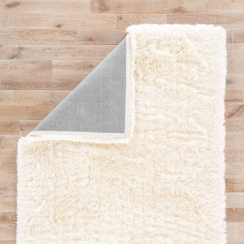 Marlowe Handmade Solid White Area Rug