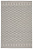 Vella Indoor/Outdoor Trellis Light Gray & Cream Area Rug