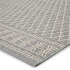 Vella Indoor/Outdoor Trellis Light Gray & Cream Area Rug