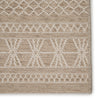 Vella Indoor/Outdoor Trellis Beige & Cream Area Rug