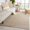 Vella Indoor/Outdoor Trellis Beige & Cream Area Rug