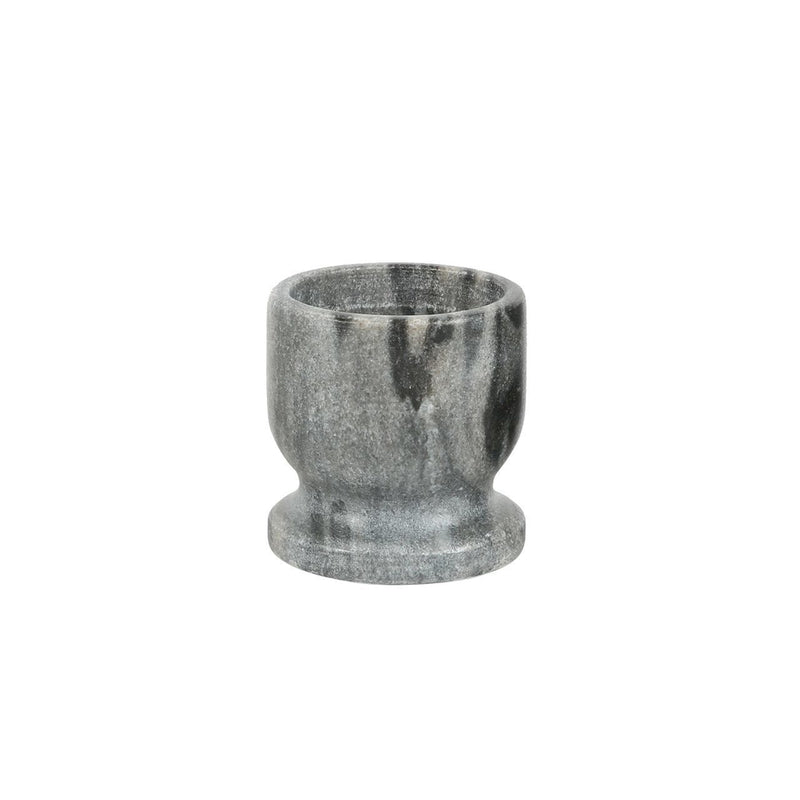 Egg Cup in Marble Grey