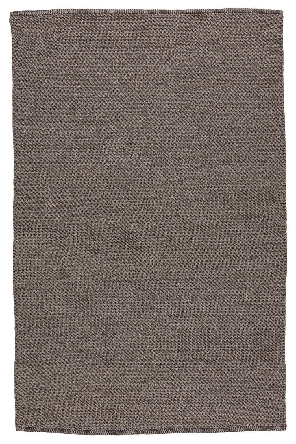 Ryker Indoor/Outdoor Solid Brown & Grey Rug