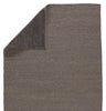 Ryker Indoor/Outdoor Solid Brown & Grey Rug