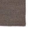 Ryker Indoor/Outdoor Solid Brown & Grey Rug