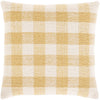 Malcom MCM-001 Hand Woven Pillow in Saffron & Beige by Surya