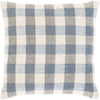 Malcom MCM-002 Hand Woven Pillow in Denim & Charcoal by Surya