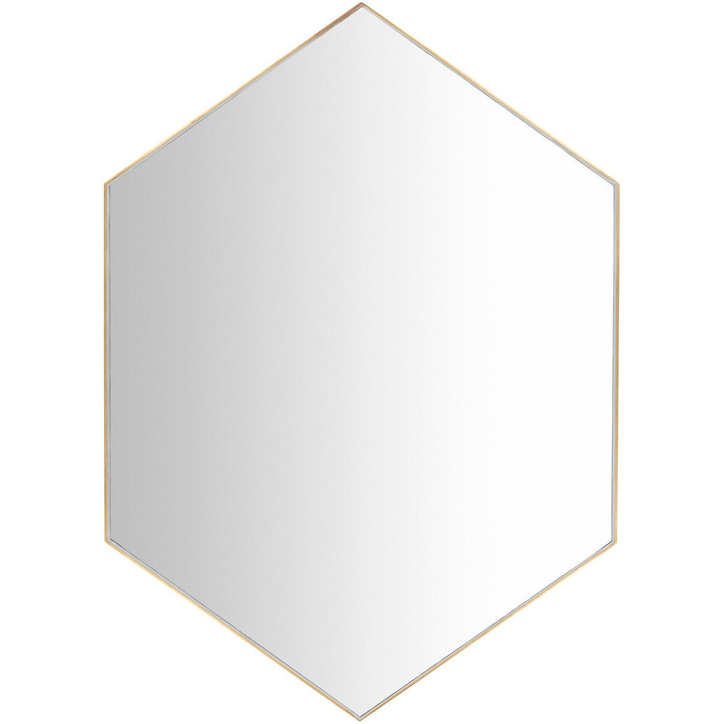 Mclin MCN-001 Mirror in Gold by Surya