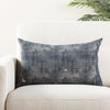 Amer Trellis Indigo & Gray Pillow design by Jaipur Living