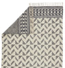 Cidra Handmade Geometric Black & Cream Area Rug