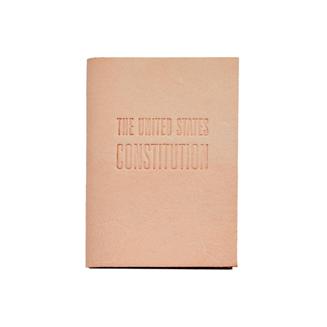 Mini United States Constitution Vachetta Leather