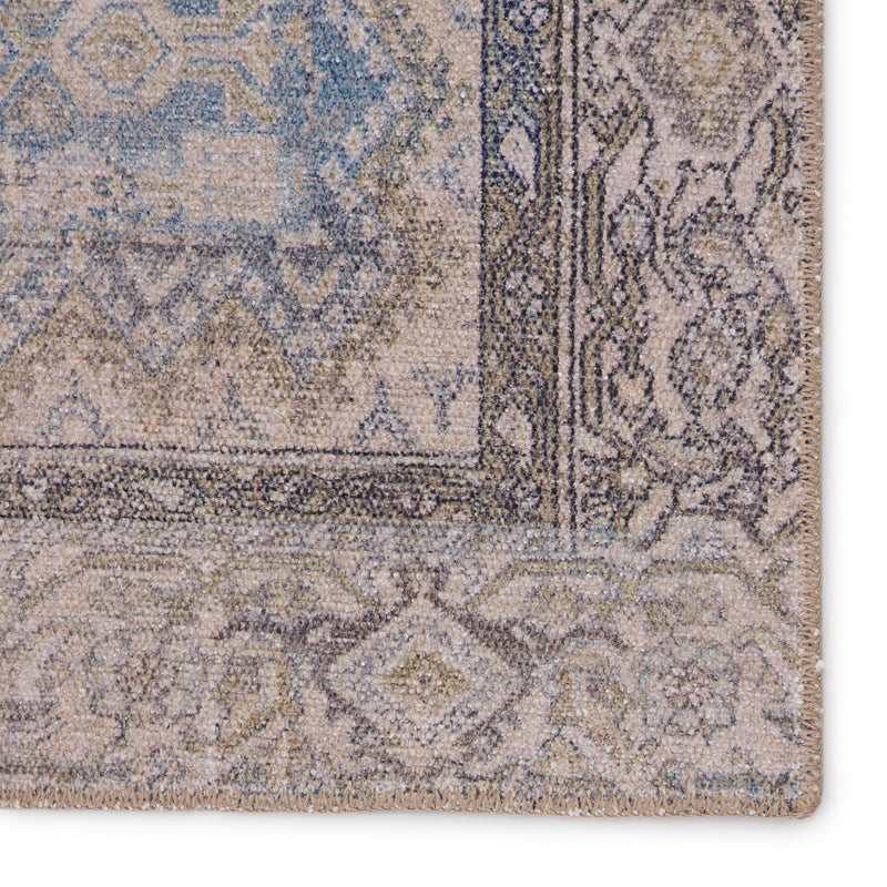 Royse Oriental Blue & Gray Area Rug