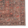 Estienne Trellis Rust & Brown Area Rug