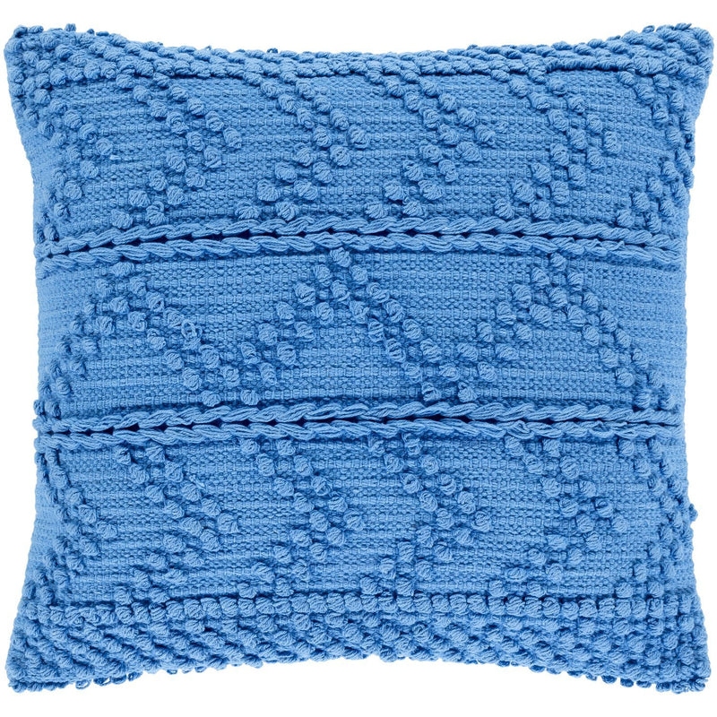 Merdo MDO-009 Hand Woven Pillow in Sky Blue by Surya