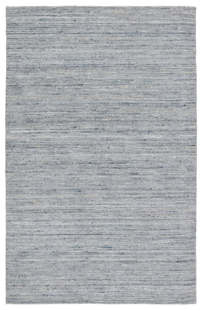 Madras Evenin Handloomed Blue & Gray Rug 1