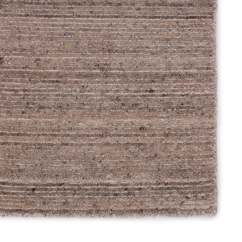 Madras Evenin Handloomed Brown & Tan Rug 4