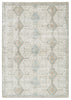 Melo Roane Gold & Light Blue Rug 1